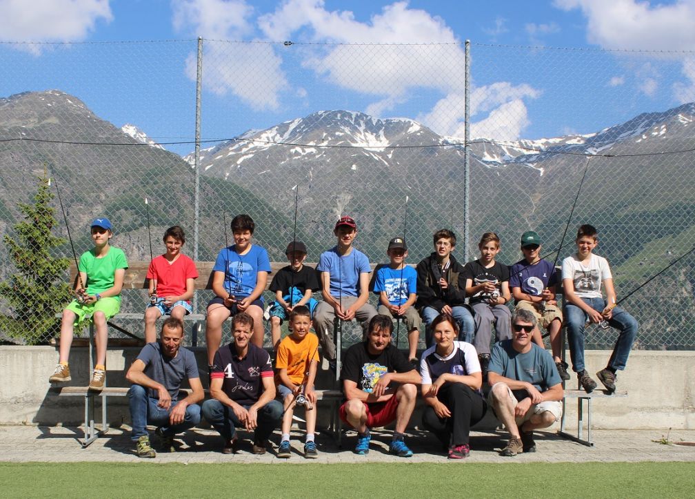 Trainingslager der jungen Talente in Grächen VS